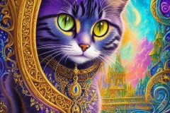 DreamShaper_32_a_cat_hyperdetailed_intricately_detailed_gothic_art_triadic_1_1