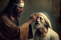 Mulewa_Jesus_from_nazareth_heals_a_blind_person_in_style_of_da__f9b56d35-9838-4d23-9b32-2158d7cc2ad7