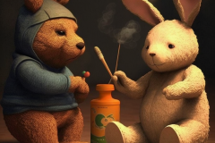 Mulewa_The_bear_and_the_rabit_smoking_together_a_joint_the_rabi_da7fb5b1-cfd4-4f49-9232-11b128663081