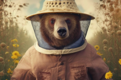 Mulewa_a_harmful_bear_as_beekeeper_with_beekeeber_hat_with_face_74082ded-8ba6-4c93-965a-76eff0e45065