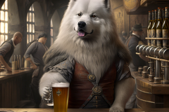 Mulewa_anthropomorph_a_samoyed_as_barceeper_in_a_medi_taver_3d1380fb-2d08-419a-be35-96f7f628bd8c