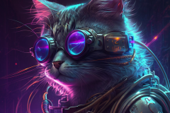 Mulewa_holografic_picture_of_a_cyberpunk_cat_5e77bca9-e30d-4e45-9f88-d4603330809e