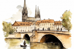 Mulewa_ink_painting_of_the_stonebridge_of_regensburg_b91b7c1a-99f2-420b-8f35-b6ebb65f896b
