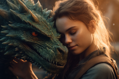 Mulewa_woman_hugging_a_dragon_in_the_style_of_unreal_engine_5_i_50e054c8-14dc-4404-918a-7b6a037ff911