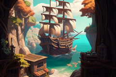 Mulewa_wood_scene_in_style_of_deponia_of_the_story_die_Rauber_f_fc767f0e-e708-41b1-b423-8b1e64f0ea5a